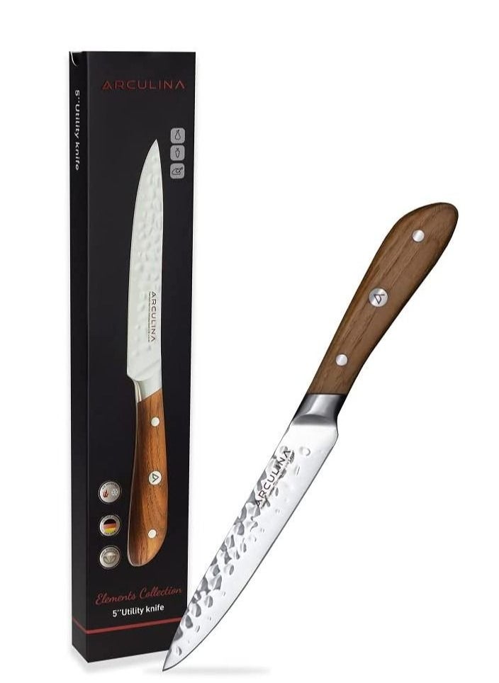 ARCULINA Utility Knife with Ashwood Handle  - Image 2