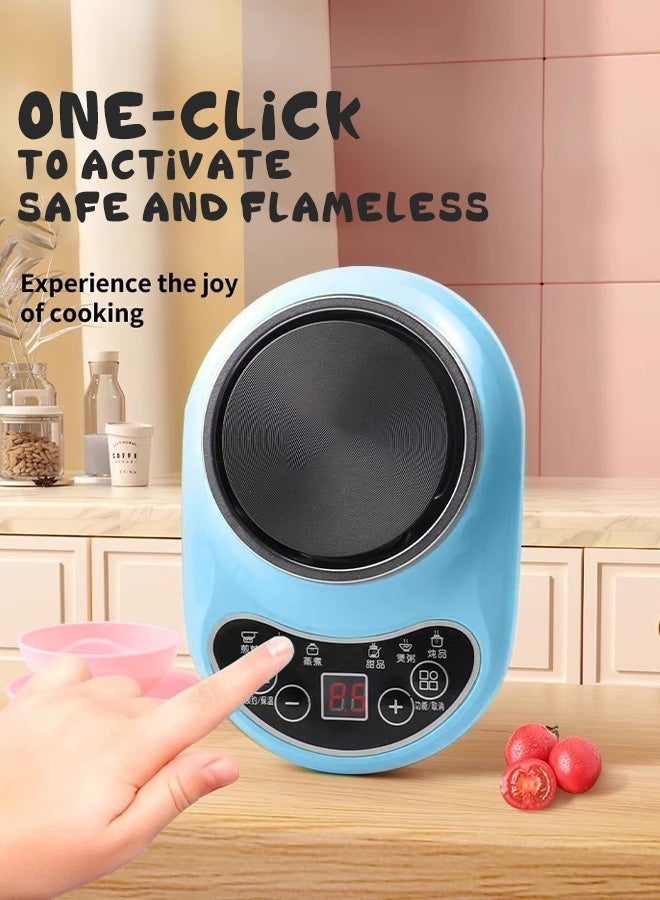 JoudiPlay 22 Pcs Real Cooking Kitchen Set for Kids - Complete Pretend Play Toy with Utensils, Ideal Gift for Girls and Boys to Learn Cooking - Image 5