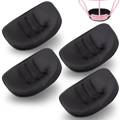 LhyBtm 4 Pcs Softball Fielder's Face Cover Chin Cup Protective Catchers Replacement Face Defense Chin Cup, Baseball Pitchers Helmet Padding for Softball Fielder's Men Women Teensm - Image 1