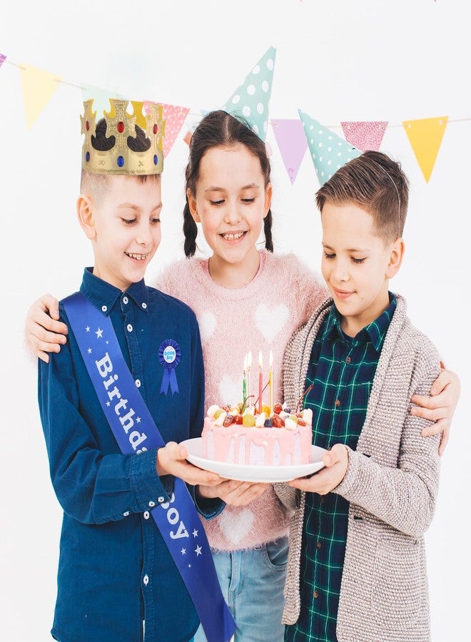 طقم تاج عيد ميلاد يوميز، يتضمن تاجًا ووشاحًا ودبوسًا لتزيين الرأس، طقم أزياء عيد ميلاد لتزيين الحفلات - Image 2