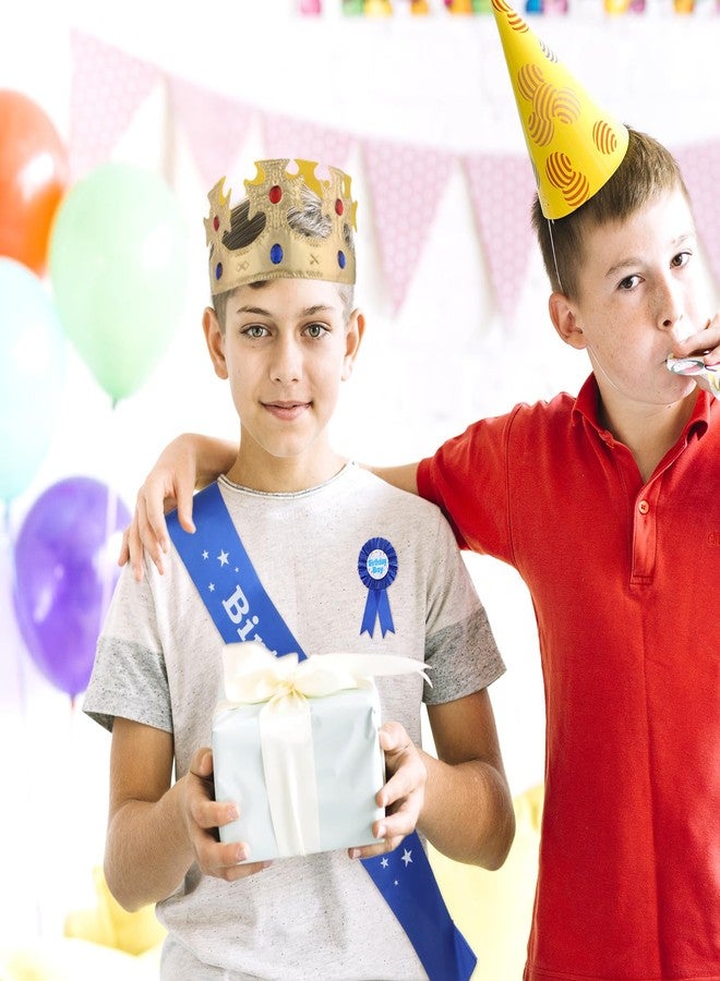 طقم تاج عيد ميلاد يوميز، يتضمن تاجًا ووشاحًا ودبوسًا لتزيين الرأس، طقم أزياء عيد ميلاد لتزيين الحفلات - Image 3