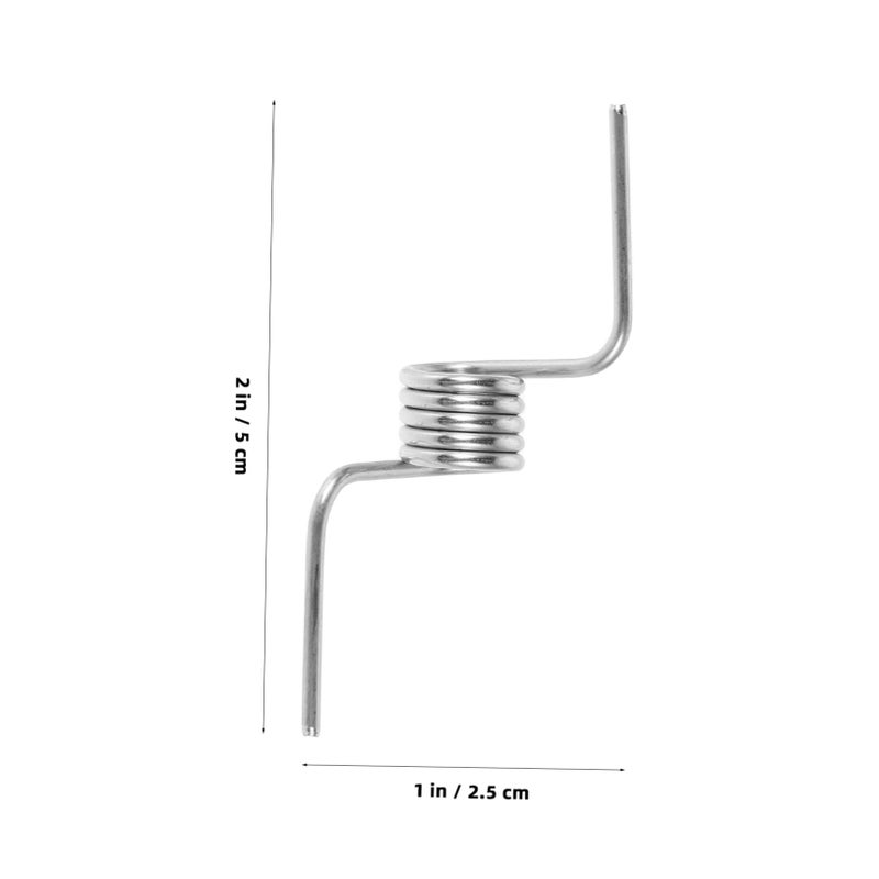 4Pcs Steel Spring For Refrigerator French Door Enhanced Stability And Strength Easy Installation - Image 3