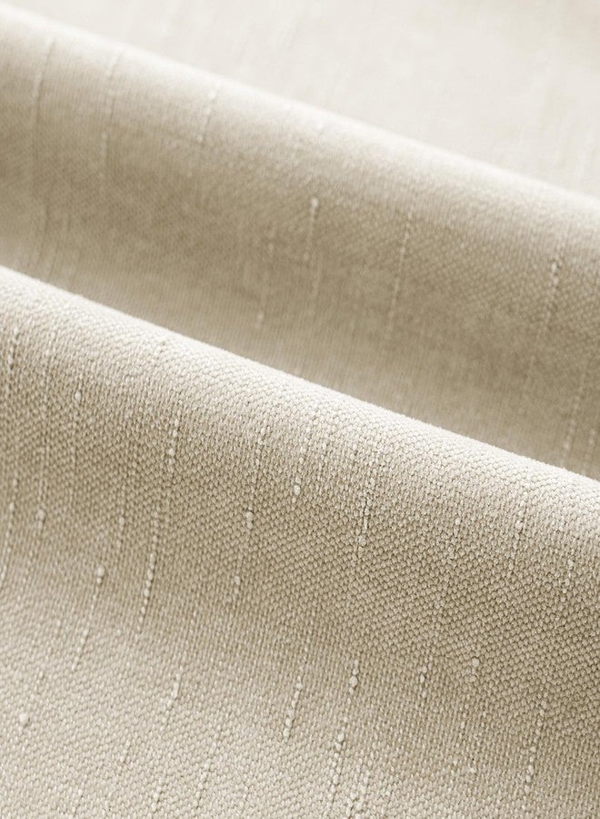 Foindtower Pack of 2 Soft Textured Chenille Throw Decorative Pillow Covers Lumbar Accent Solid Cushion Cover Cozy Neutral Farmhouse Pillow Case for Couch Sofa Bedroom Living Room 12x20 Inch, Beige - Image 3