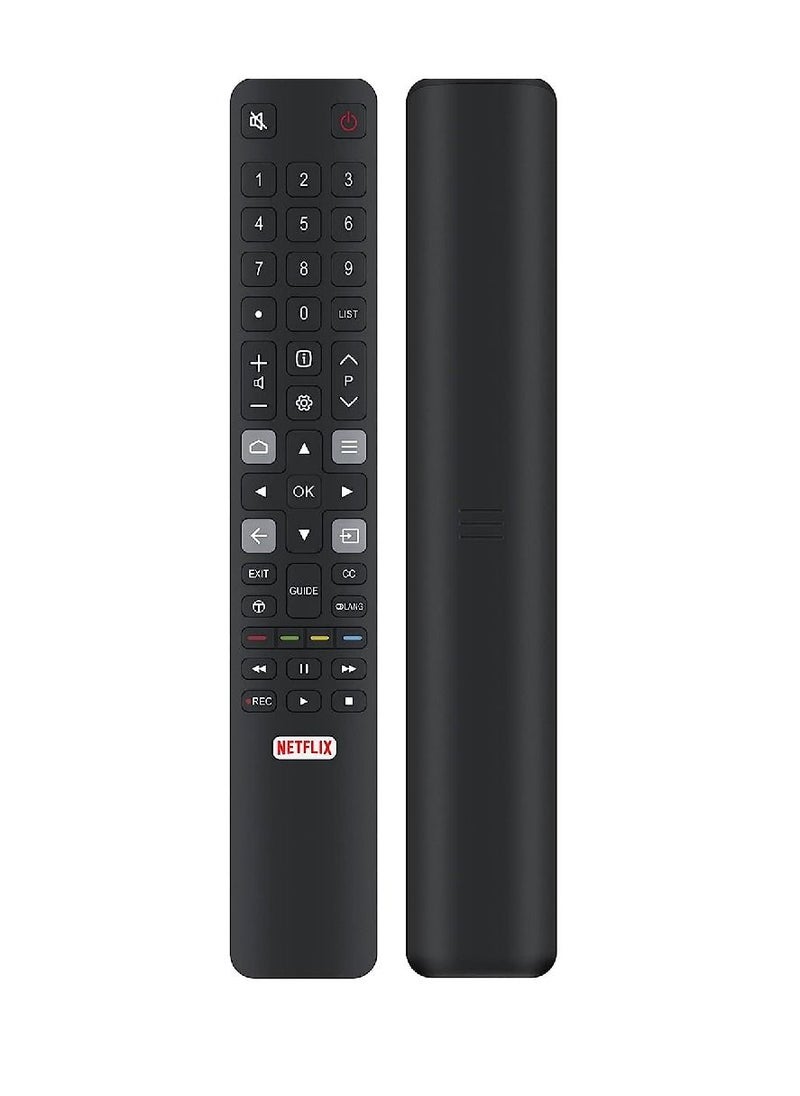 ICS - New Replacement Remote Control For TCL Smart, LCD, LED TV's Black - Image 1