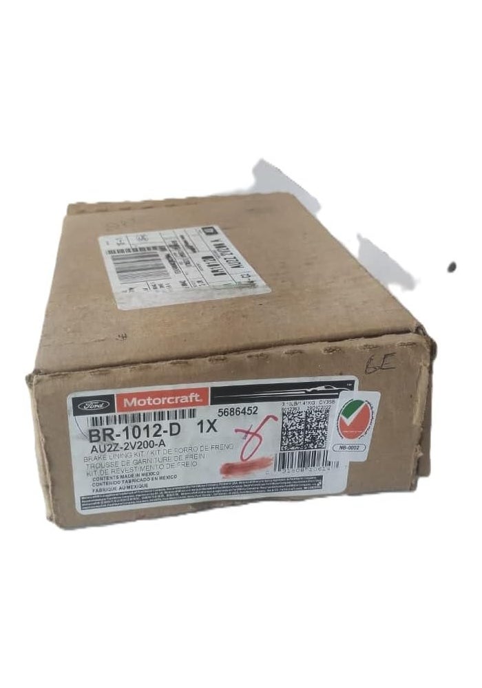 Motorcraft وسادات الفرامل الخلفية الأصلية لفورد إيدج ولينكولن MKX - AU2Z2V200A / AL3Z2V200A - Image 2