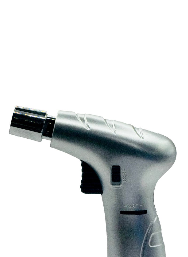 Axe Luxury Refillable Windproof Flame Lighter – Adjustable Butane Jet Flame, Sleek Metal Body, Pocket-Friendly Design – Ideal for Cooking, BBQ, Camping & Everyday Use - Image 5