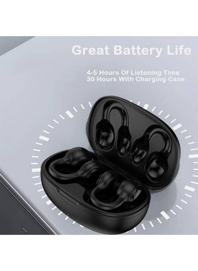 V29 Wireless Bluetooth 5.3 Headphones with LED Display, Active Noise Cancellation, 3D Surround Sound, and Premium Audio – Black - Image 2