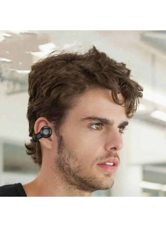 V29 Wireless Bluetooth 5.3 Headphones with LED Display, Active Noise Cancellation, 3D Surround Sound, and Premium Audio – Black - Image 3