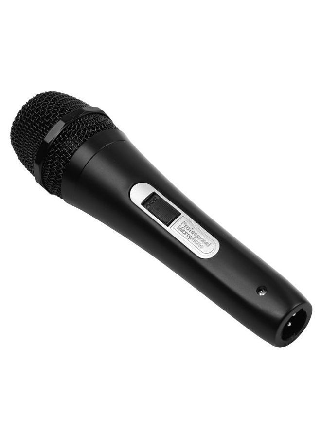 NIBEMINENT Handheld Wired Microphone With Cable I6053-1 Black - Image 3
