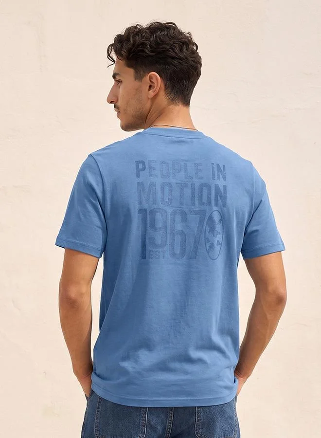 كابا Kappa Cotton Crew Neck T-shirt