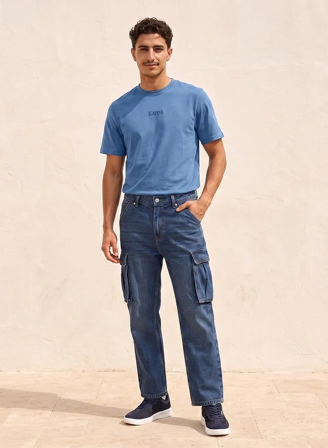 كابا Kappa Cotton Crew Neck T-shirt
