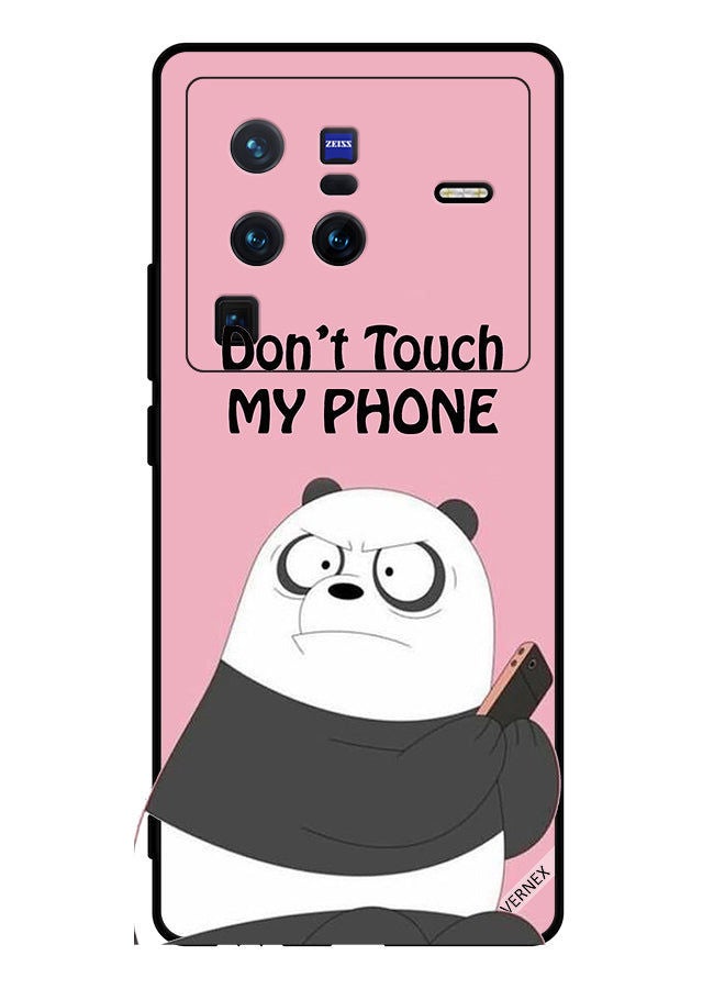 Covernex Protective Case Cover For vivo X80 Pro Don't Touch My Phone Panda - Image 1