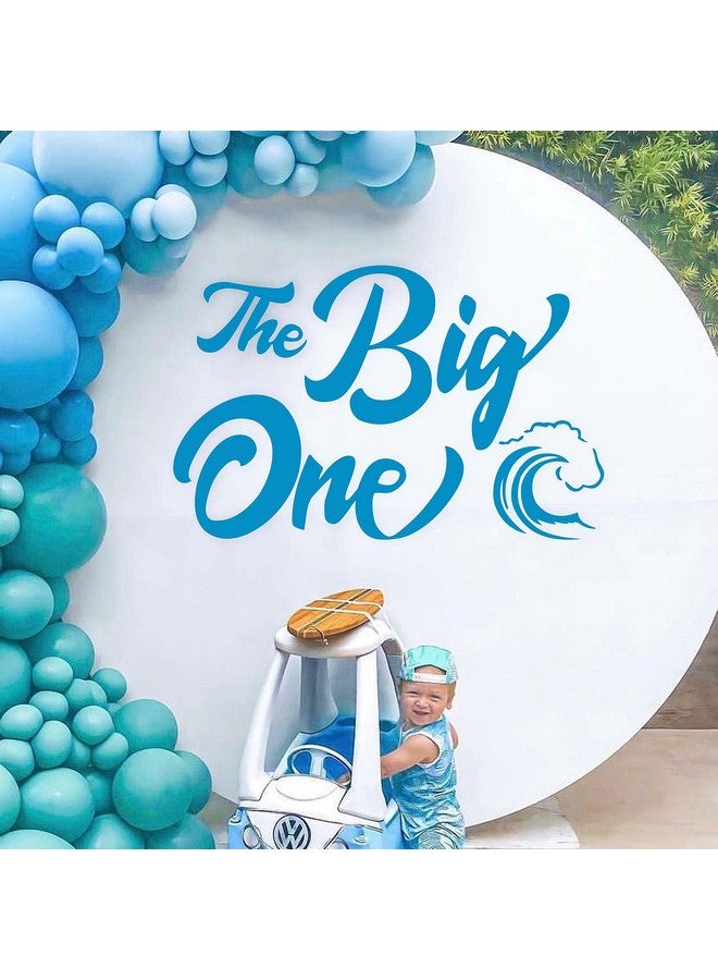 MUWEOL The Big One Decal - Wave Themed 1st/First Birthday Party Decoration, Surf Birthday Decor for Little Boy - Image 1
