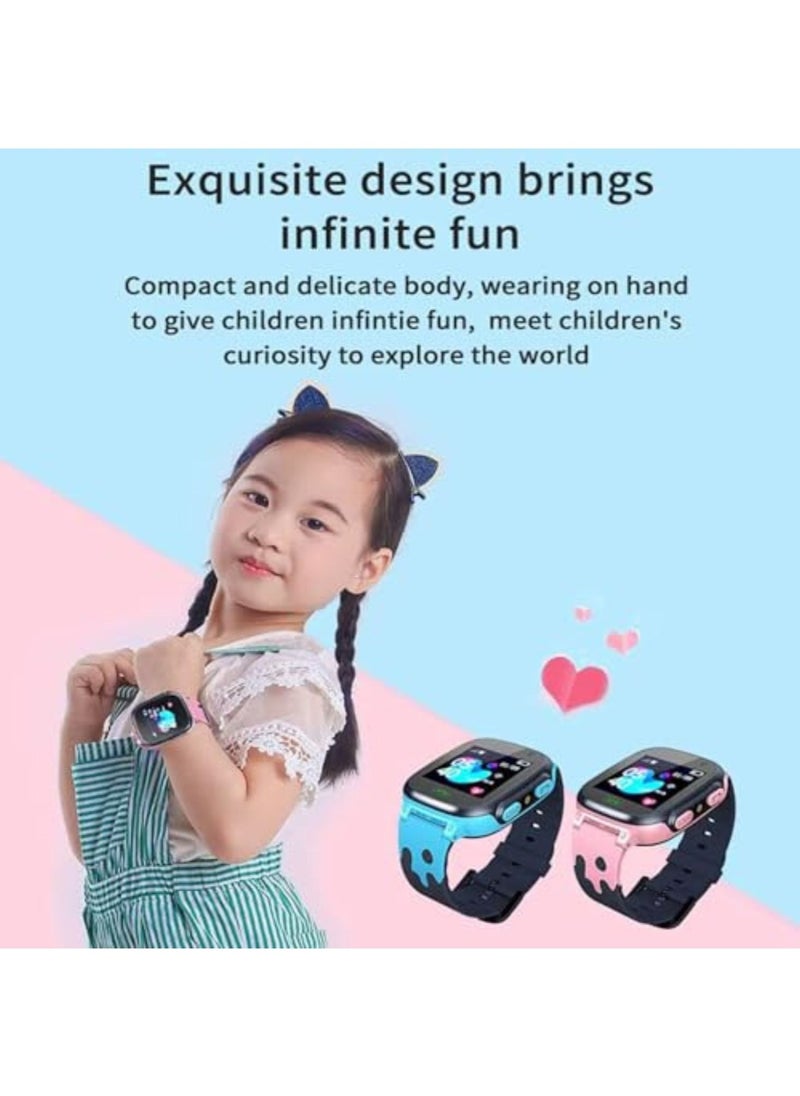 Generic - Smart Watch with gps Location and sim card slot and and HD touch screen and voice chat and contact call and flash light - Image 1