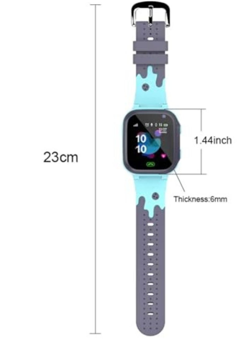 Generic - Smart Watch with gps Location and sim card slot and and HD touch screen and voice chat and contact call and flash light - Image 1