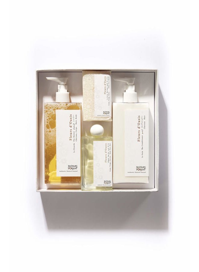 Senteurs d'Orient Fleurs d'Oasis Gift Set - The Hands (Set contains: 1 Hand Wash and 1 Hand Cream) - Image 1