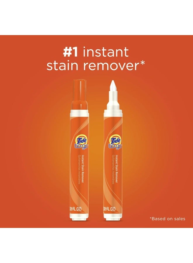 Tide Pen Stain Remover for Clothes, Tide To Go Pen, Instant Stain Remover Pen & Spot Cleaner, Portable & Travel-Friendly, 3 Count (Pack of 1) - Image 2