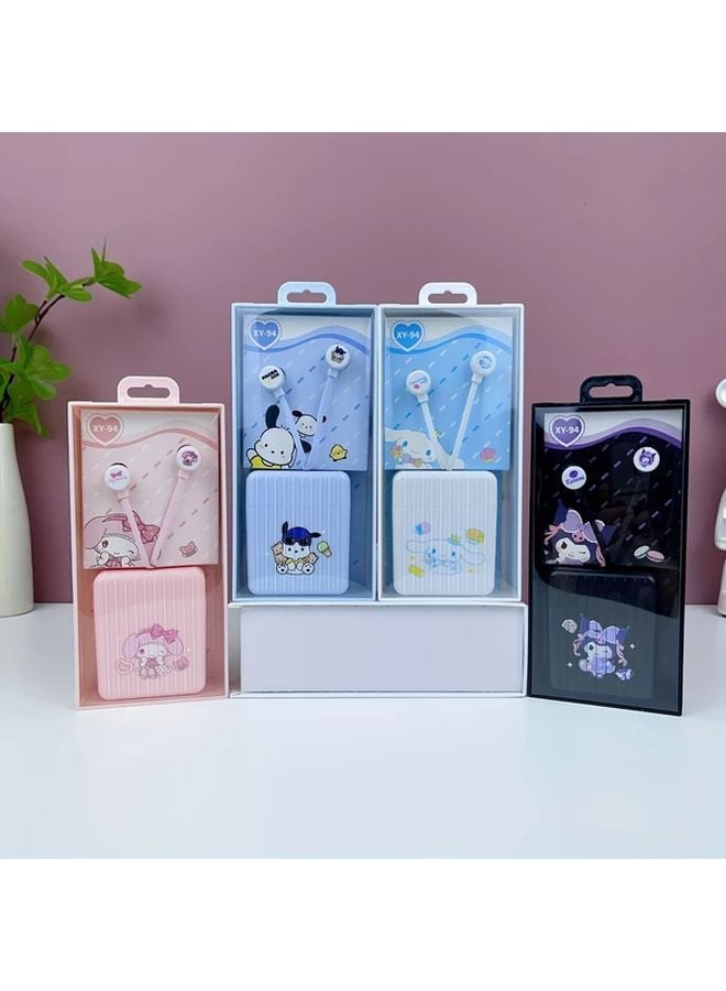 Pacha Dog Sanrio Kuromi Earphone Case Lightweight Hard Shell Cover For Airpods Pro - Image 2