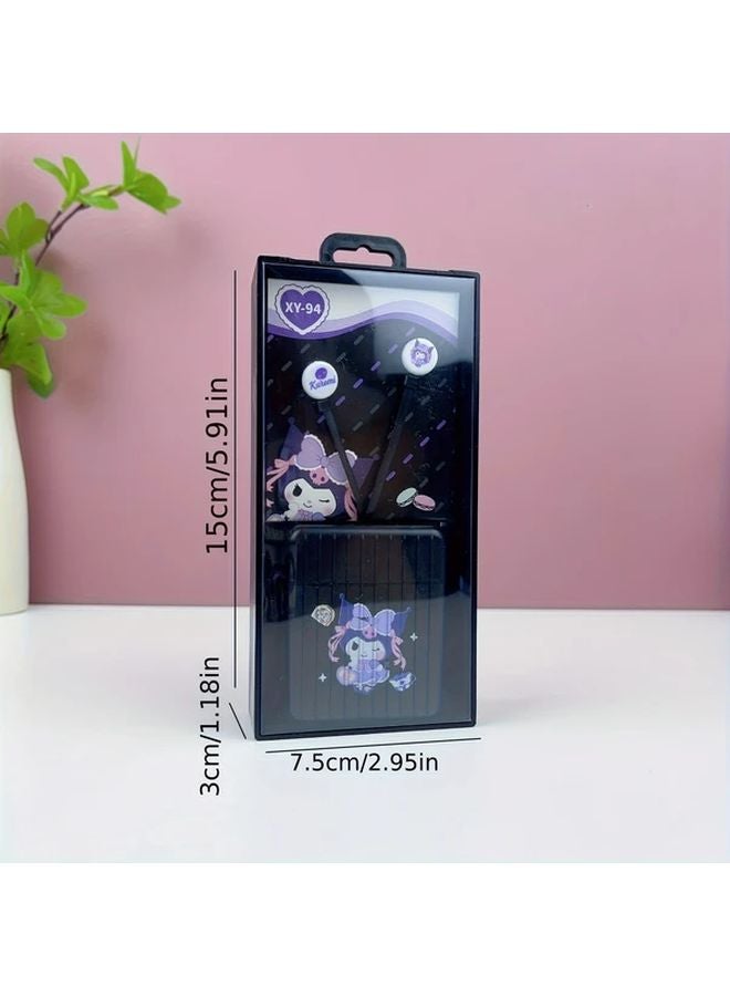 Pacha Dog Sanrio Kuromi Earphone Case Lightweight Hard Shell Cover For Airpods Pro - Image 3