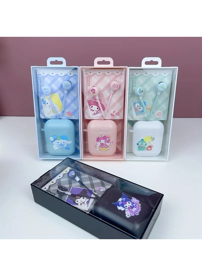 Pacha Dog Sanrio Kuromi Earphone Case Lightweight Hard Shell Cover For Airpods Pro - Image 4