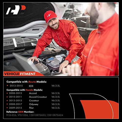 A-Premium Engine Variable Valve Timing (VVT) Solenoid Front Spool Valve Assembly Compatible with Acura & Honda Vehicles - RDX, Accord, Crosstour, Pilot, Odyssey - 3.5L V6 Engine - Replace# 15810R70A03 - Image 3