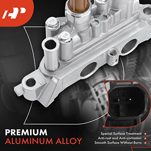 A-Premium Engine Variable Valve Timing (VVT) Solenoid Front Spool Valve Assembly Compatible with Acura & Honda Vehicles - RDX, Accord, Crosstour, Pilot, Odyssey - 3.5L V6 Engine - Replace# 15810R70A03 - Image 5