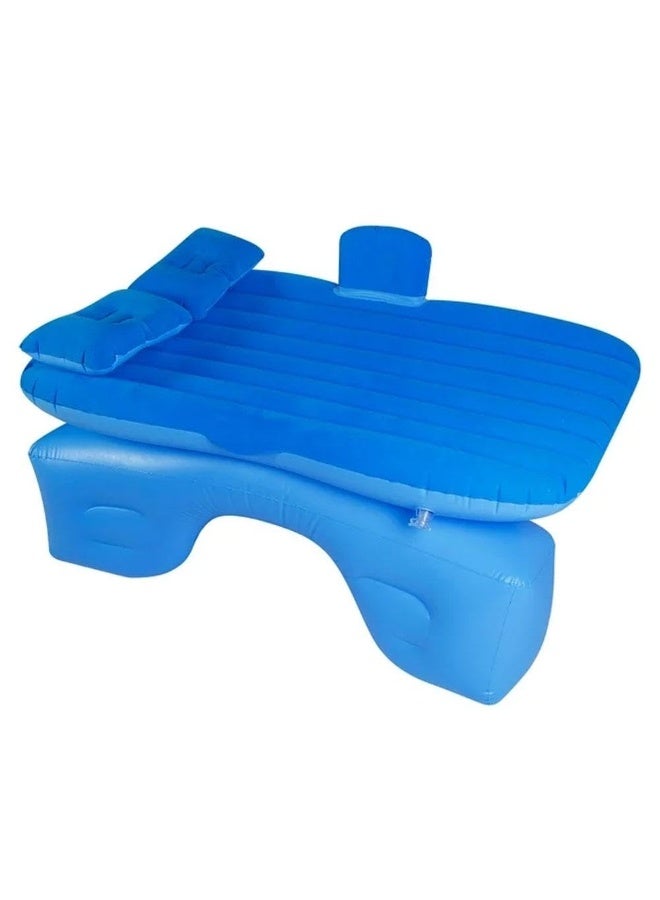 مرتبة هوائية قابلة للنفخ للسيارة - سرير سيارة عالمي للمقاعد الخلفية - سرير هوائي محمول للتخييم والسفر - مثالي للنزهات العائلية والقيلولة - نفخ وتفريغ سريع - Image 2