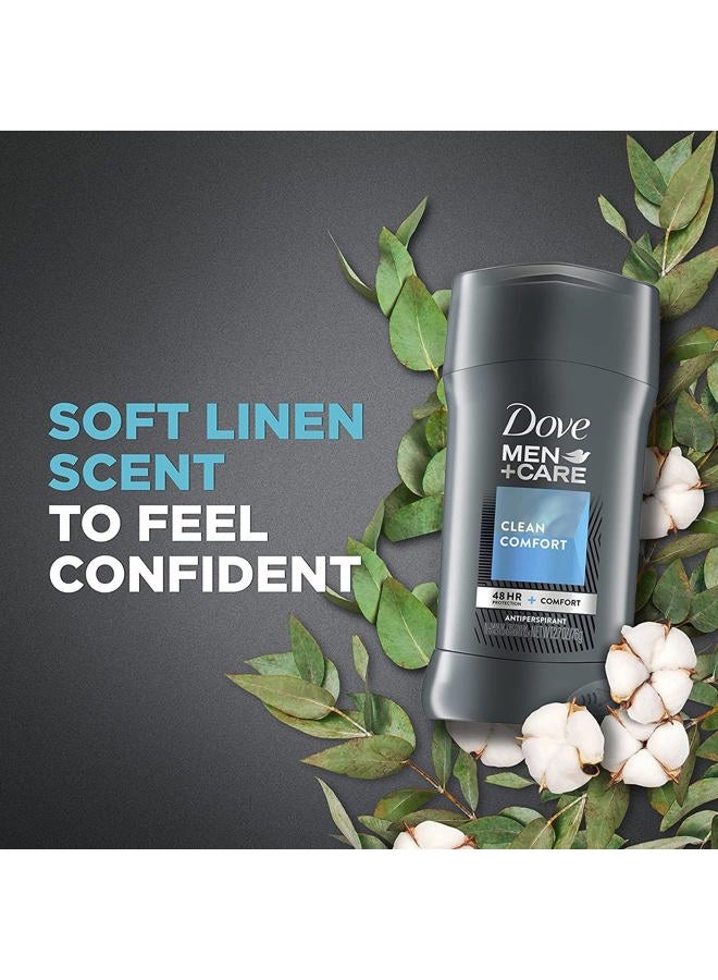 elf Dove Men+Care Antiperspirant Deodorant Stick, Clean Comfort, 2.7 oz - Image 4