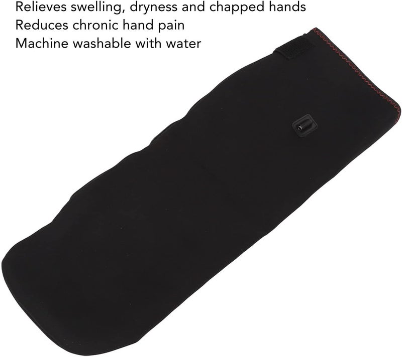 كلاراكو كم ذراع مُدفأ، لفافة كوع مُدفأة، كم ذراع مُدفأ، وسادة تدفئة كهربائية متعددة الوظائف، كم ذراع مُدفأ، لفافة ذراع مُدفأة دافئة للنساء والرجال والجري وركوب الدراجات والرياضة - Image 5