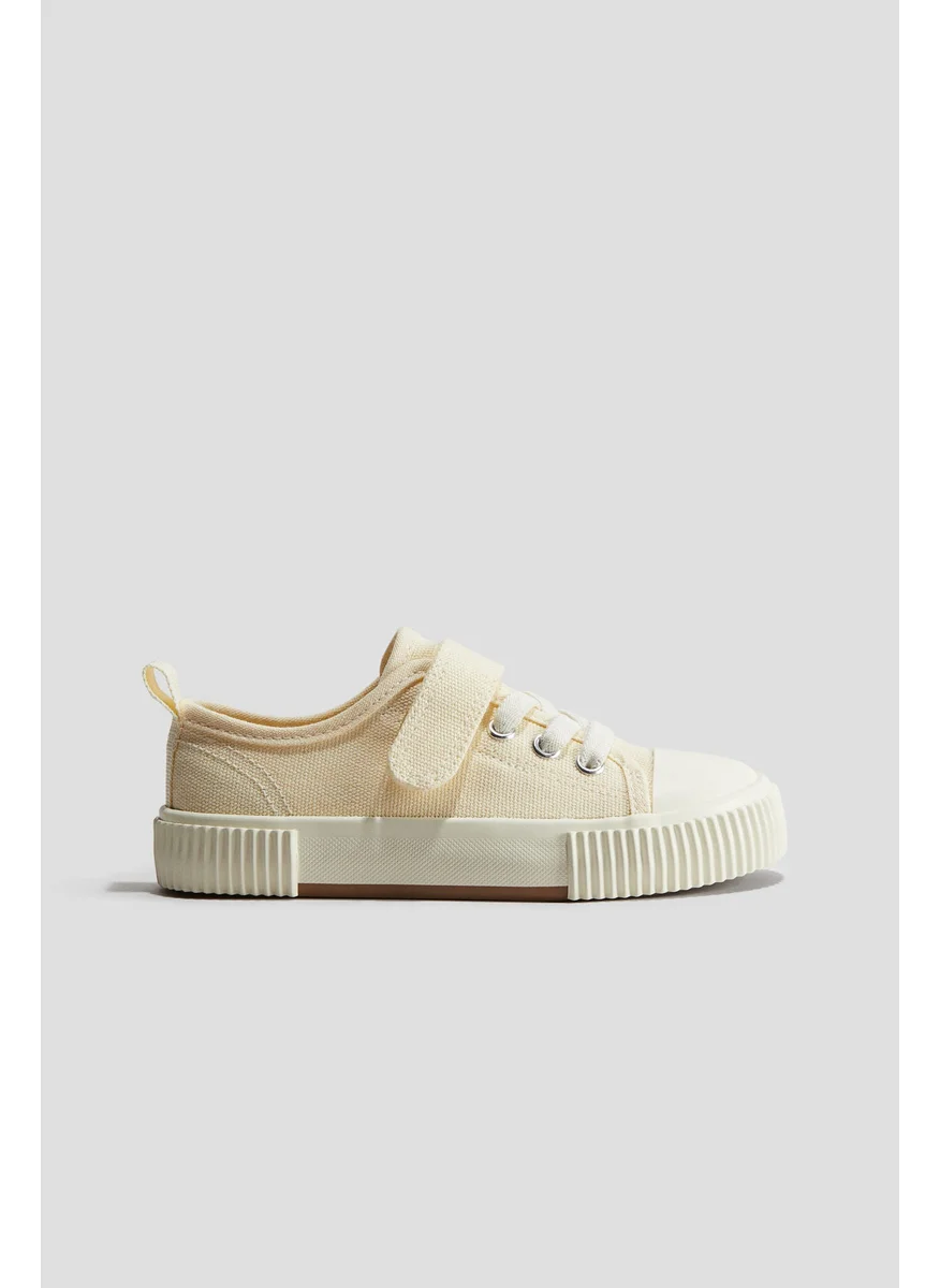 اتش اند ام Cotton Canvas Trainers