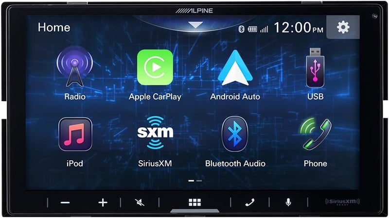 Alpine iLX-W670 Digital Multimedia Receiver with CarPlay and Android Auto Compatibility - Image 3