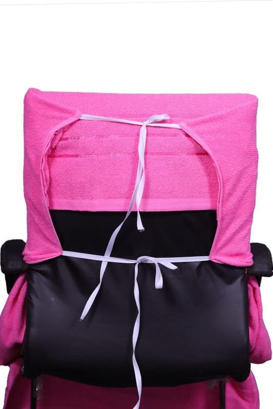 DRYHUG Office Chair Towel, 36 x 183 cm, 600 GSM, Single Pack, Pink - Image 2