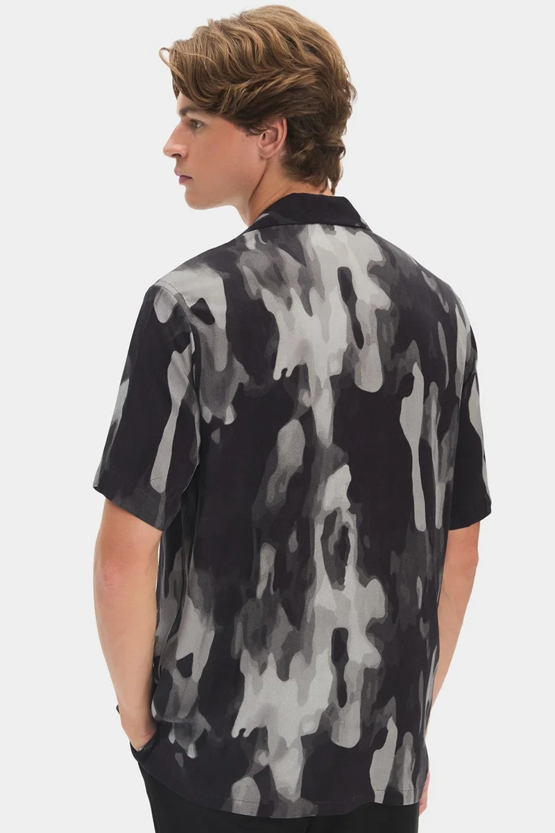 JUNE Exclusive Men's Short Sleeve Regular Shirt