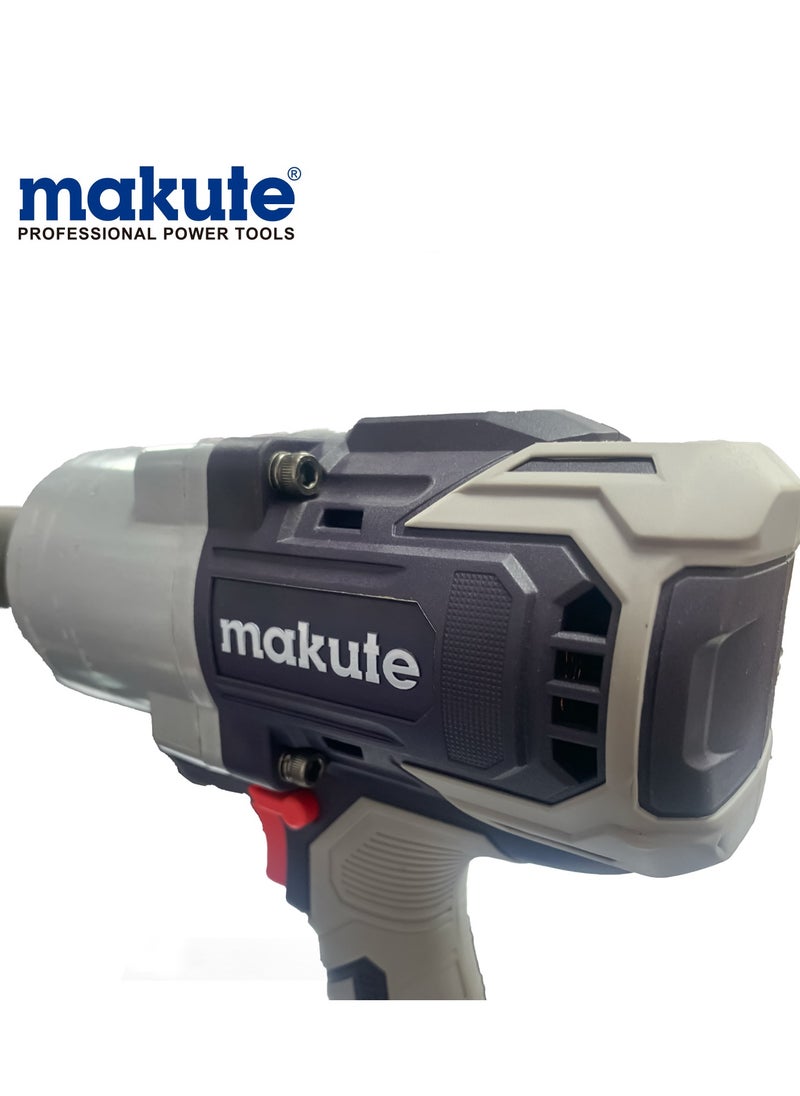 makute Cordless Impact Wrench With Two Batteries,1800Rpm  - Image 5