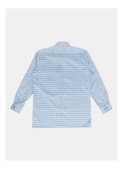 Olymp Collared Neck Long Sleeve Floral Shirt  - Image 1