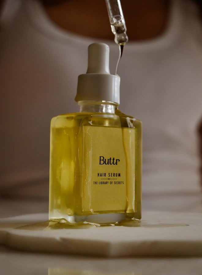 Buttr Pre-Wash Serum for Dry Scalp with Vitamin E Jojoba Oil and Sweet Almond Oil Prevents Dryness and Irritation 30ml - Image 3