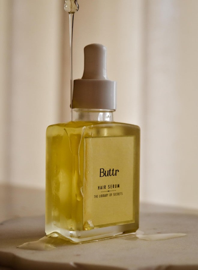 Buttr Pre-Wash Serum for Dry Scalp with Vitamin E Jojoba Oil and Sweet Almond Oil Prevents Dryness and Irritation 30ml - Image 1