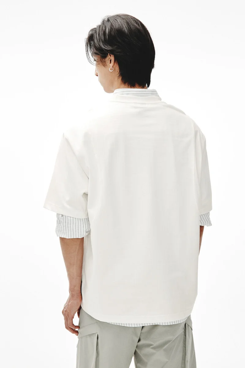 H&M  Loose Fit Printed T-shirt for Men | Best Price UAE