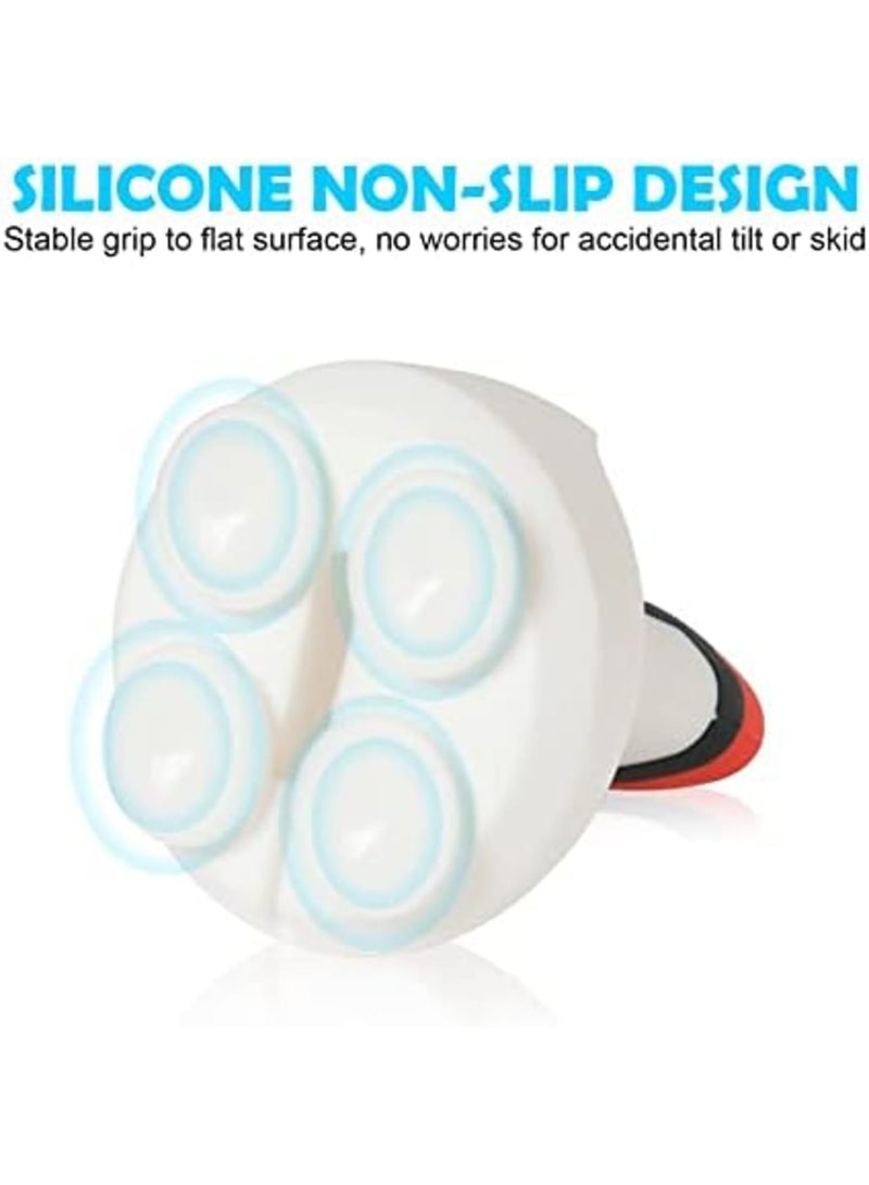 SYOSI Charger Stand for Apple Watch, Silicone Non-slip Dock, Wireless Fast Watch Charger Stand with Charging Cable, Charging Station Dock Holder Compatible with Apple Series Ultra/Se/8/7/6/5/4/3/2/1 - Image 4