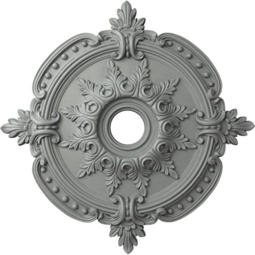 Ekena Millwork إيكنة ميلوورك CM28BE 28 3/8"OD x 3 3/4"ID x 1 5/8"P ميدالية سقف بنسون الكلاسيكية - Image 1
