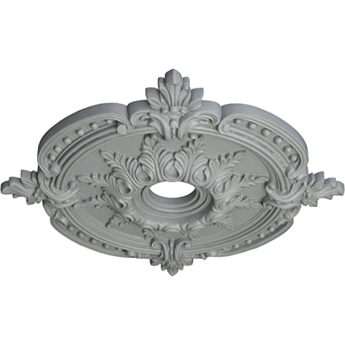 Ekena Millwork إيكنة ميلوورك CM28BE 28 3/8"OD x 3 3/4"ID x 1 5/8"P ميدالية سقف بنسون الكلاسيكية - Image 2