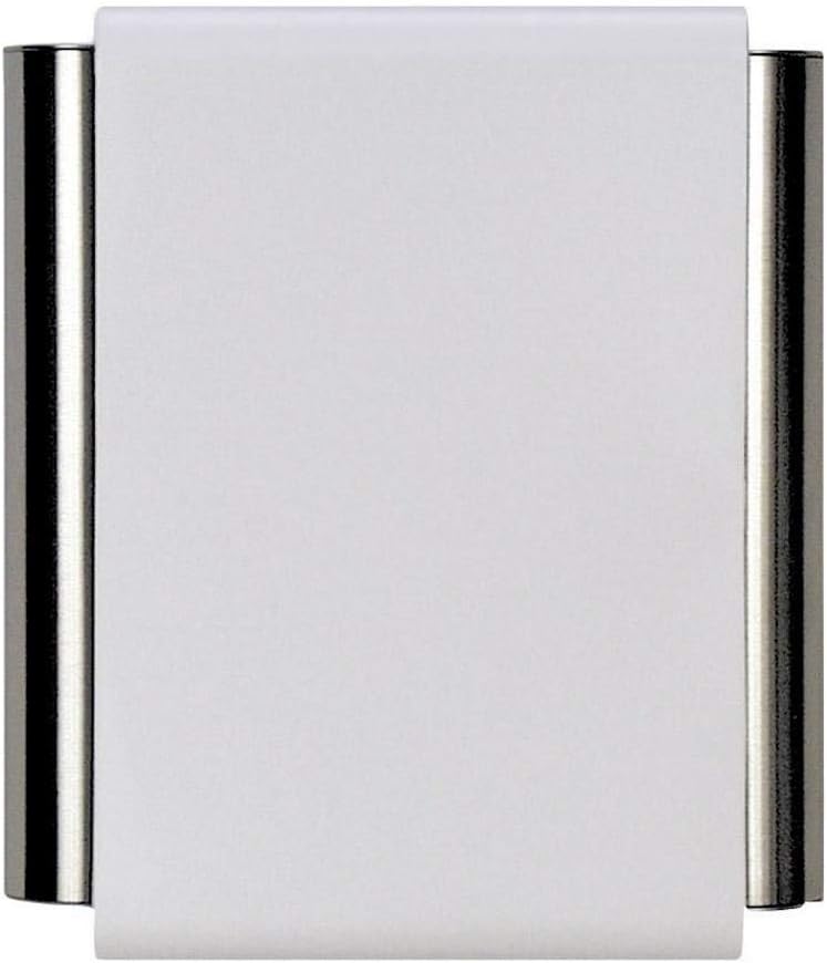 Craftmade CTPW-W Designer Pewter Tubes Door Chime, White (8.38"H x 7"W) - Image 2