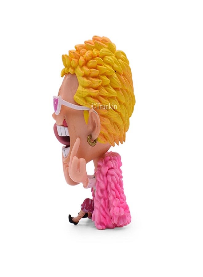 Trunkin One Piece Donquixote Doflamingo Action Figure 10 Cms PVC Anime Figurine Weeb Manga Model Toy Collectible - Image 4