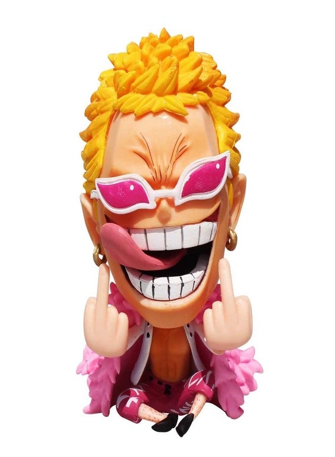 Trunkin One Piece Donquixote Doflamingo Action Figure 10 Cms PVC Anime Figurine Weeb Manga Model Toy Collectible - Image 1
