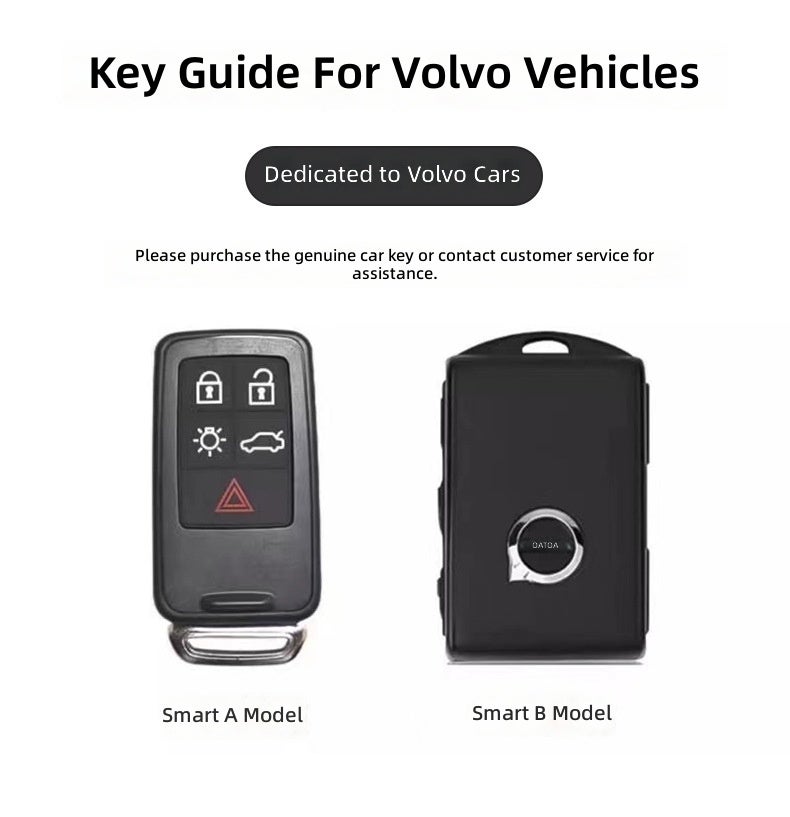 Volvo Key Case TPU Cover for S60/XC60/S90/XC90/XC40/LV60/V90 - Stylish and Durable - Image 2
