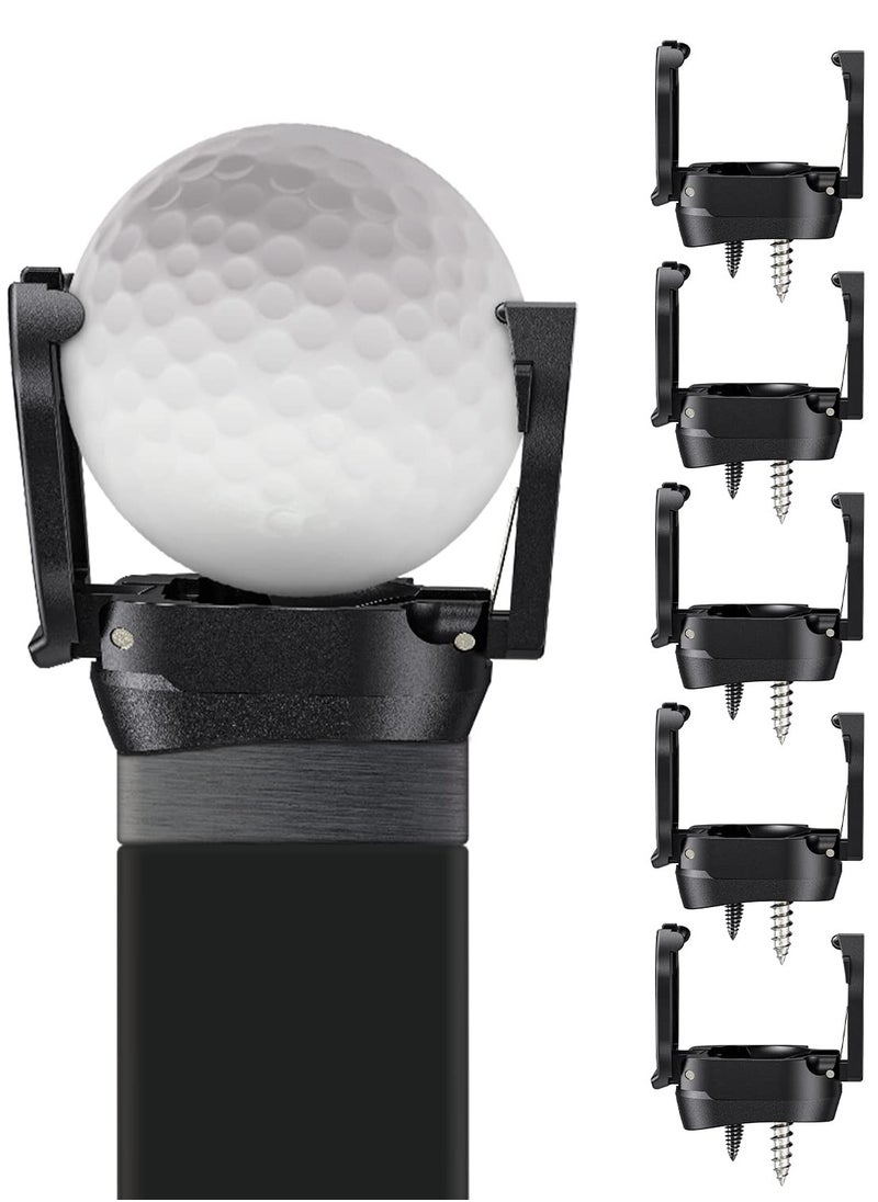 Excefore - 6 Pcs Golf Ball Retriever Grabber, Golf Ball Retriever for Putter, for Putters Golf Pick-up Claw Plastic Grip Sucker Tool Portable Back Saver for Golfers - Image 1
