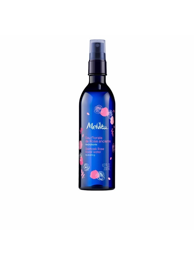 Melvita Damask Rose Floral Water Spray 200ml - Image 1