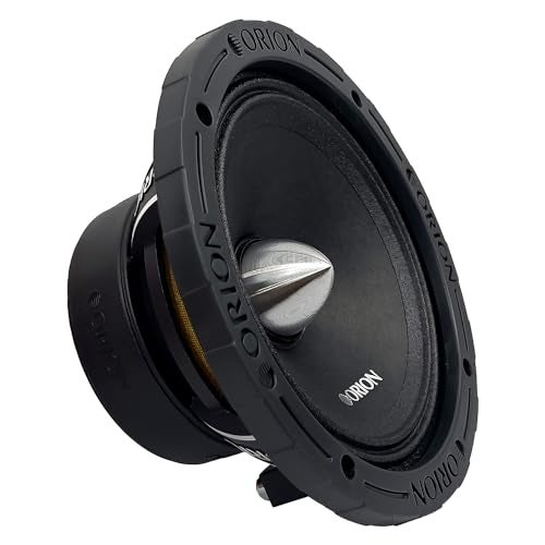 ORION XTR XTX658 High Efficiency 6.5" Mid-Range Bullet Loudspeakers, 1400W Max Power, 350W RMS, 8 Ohm, 1.5" Voice Coil - Pro Car Audio Stereo, Midrange Speakers (Pair) - Image 2