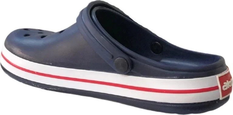 اكينالبيلا E195 Navy Blue Men's Hospital Sabo Slipper Sandals 41