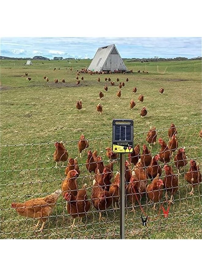Generic Electric Fence Clips - Electric Fence Jump Connector | 2 Electric Fence Lead Wire | Fence Connectors Solar Charger with Alligator Clip | Alligator Clips Booster Jumper Cable for Safety  - Image 3